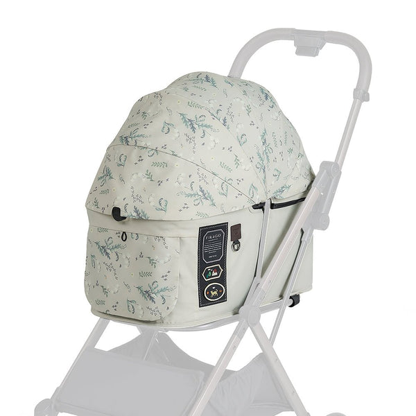 FikaGO Free To Go 2.5 Interchangeable Fabric + Canopy Set-Pet Stroller Accessories-FikaGo- Silver Circle Pets