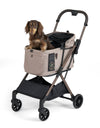 FikaGO FREE TO GO 2.5 Pet Stroller | Auto One-Second Fold-Pet Strollers-FikaGo- Silver Circle Pets