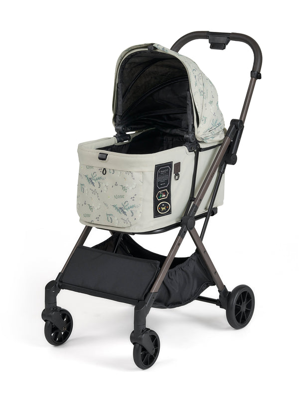 FikaGO FREE TO GO 2.5 Pet Stroller | Auto One-Second Fold-Pet Strollers-FikaGo- Silver Circle Pets