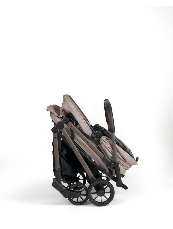 FikaGO FREE TO GO 2.5 Pet Stroller | Auto One-Second Fold-Pet Strollers-FikaGo- Silver Circle Pets