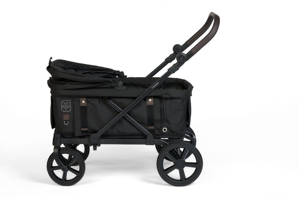 FikaGO KROSS Large Pet Wagon | 100kg Capacity Push & Pull System-Pet Strollers-FikaGo- Silver Circle Pets