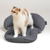 FikaGO Mushroom Pet Stroller Pillow & Curve Cushion-Pet Stroller Accessories-FikaGo- Silver Circle Pets
