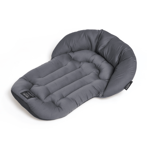 FikaGO Mushroom Pet Stroller Pillow & Curve Cushion-Pet Stroller Accessories-FikaGo- Silver Circle Pets
