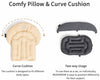 FikaGO Mushroom Pet Stroller Pillow & Curve Cushion-Pet Stroller Accessories-FikaGo- Silver Circle Pets