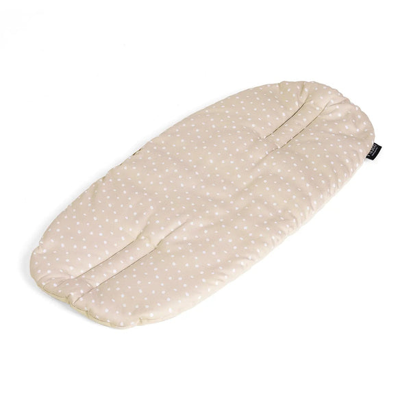 FikaGO Pet Pram Cushion | Reversible & Magnetic-Pet Stroller Accessories-FikaGo- Silver Circle Pets