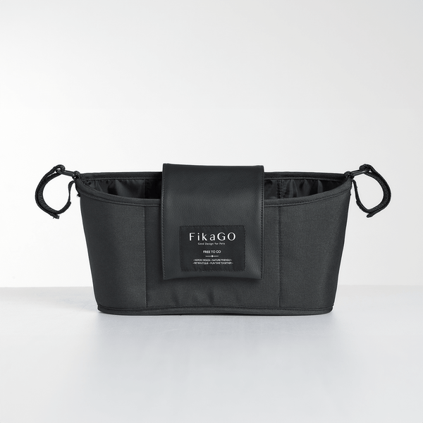 FikaGO Pet Stroller Organiser-Pet Stroller Accessories-FikaGo- Silver Circle Pets