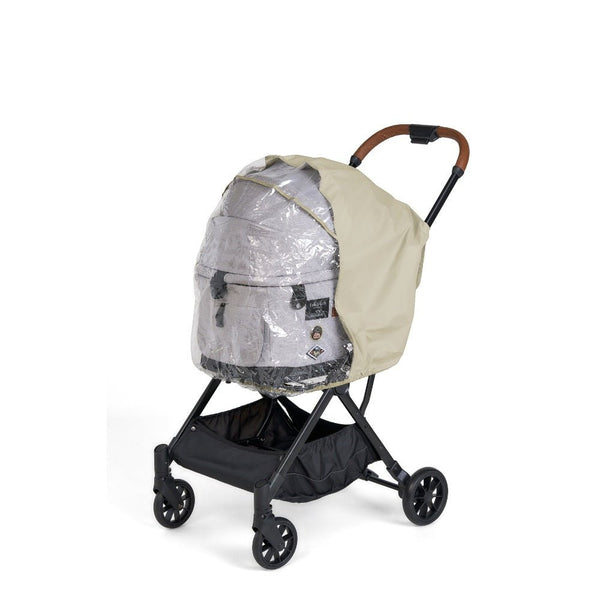 FikaGO Rain Cover for Pet Stroller | All-Weather Protection-Rain Cover-FikaGo- Silver Circle Pets