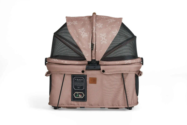 FikaGO Sway 2 Pet Carrier | 3-in-1 Car Seat & Stroller-Pet Carrier-FikaGo- Silver Circle Pets