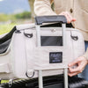 FikaGO Truffle | 6-in-1 Folding Pet Carrier | Airline Approved-Pet Carrier-FikaGo- Silver Circle Pets