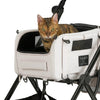 FikaGO Truffle Plus | 6-in-1 Folding Pet Carrier-Pet Carrier-FikaGo- Silver Circle Pets