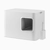 Hoopo Dome Cat Litter Box-Cat Litter Box-Hoopo- Silver Circle Pets