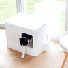 Hoopo Dome Cat Litter Box-Cat Litter Box-Hoopo- Silver Circle Pets
