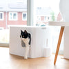 Hoopo Dome Cat Litter Box-Cat Litter Box-Hoopo- Silver Circle Pets