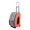 Ibiyaya 4-in-1 Pet Carrier & Trolley-Pet Accessories-Ibiyaya- Silver Circle Pets