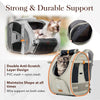 Ibiyaya Adventure Cat Carrier Backpack | Airline-Approved-Pet Accessories-Ibiyaya- Silver Circle Pets