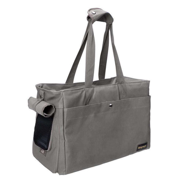 Ibiyaya Canvas Pet Tote Bag-Pet Accessories-Ibiyaya- Silver Circle Pets