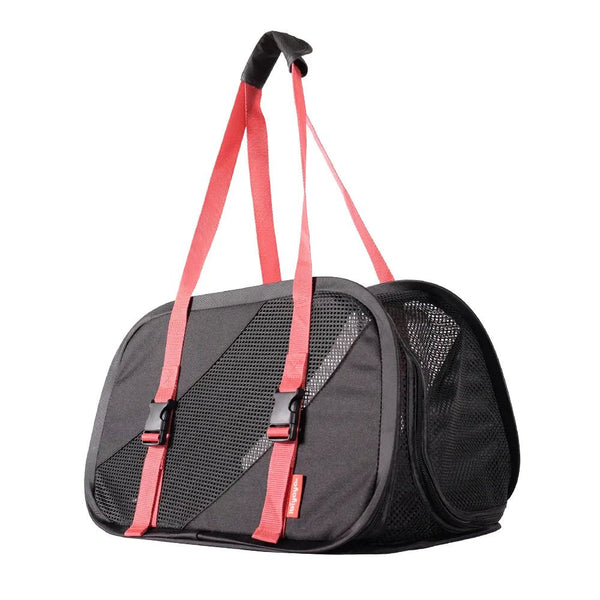 Ibiyaya Flying Pal Foldable Pet Travel Carrier | Airline-Approved-Pet Carrier-Ibiyaya- Silver Circle Pets