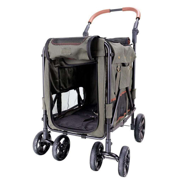 Ibiyaya Gentle Giant Wagon Dog Pram-Pet Strollers-Ibiyaya- Silver Circle Pets