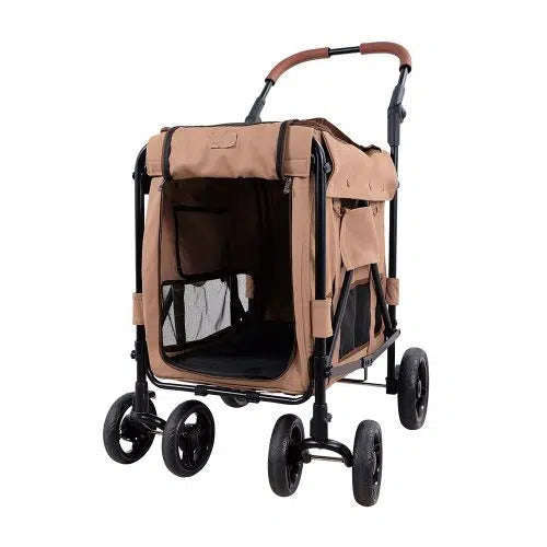 Ibiyaya Gentle Giant Wagon Dog Pram-Pet Strollers-Ibiyaya- Silver Circle Pets