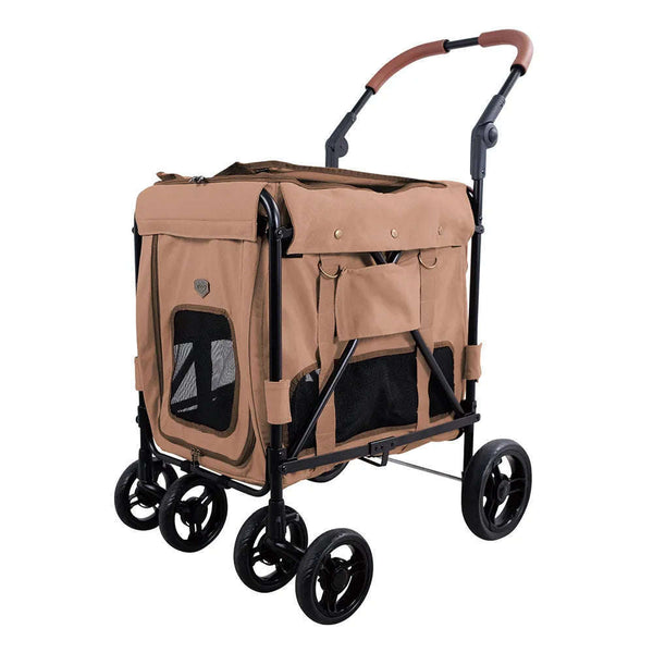 Ibiyaya Gentle Giant Wagon Dog Pram-Pet Strollers-Ibiyaya- Silver Circle Pets
