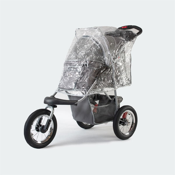 Ibiyaya / InnoPet Univ-Luxe Pet Stroller Rain Cover-Rain Cover-Ibiyaya- Silver Circle Pets