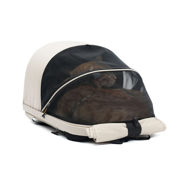 Ibiyaya Panorama Pet Carrier | Airline-Approved-Pet Carrier-Ibiyaya- Silver Circle Pets