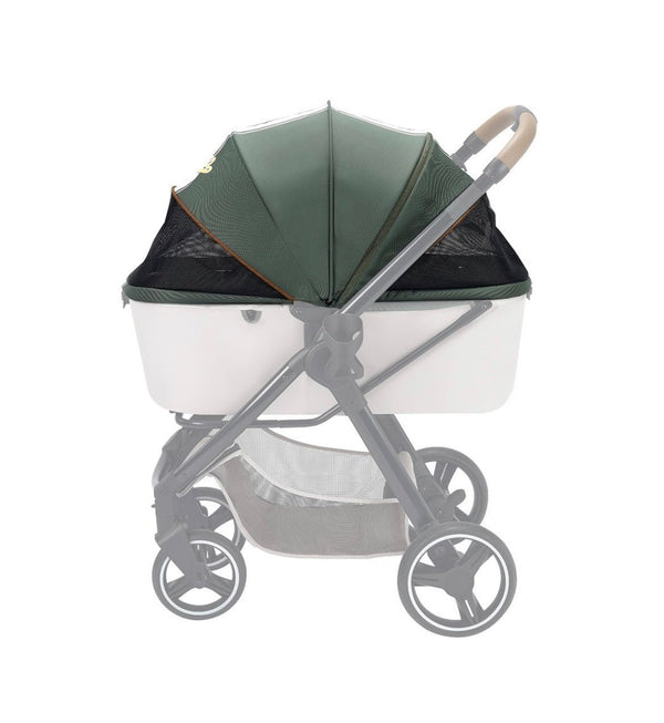 Ibiyaya Retro Luxe Dog Pram Spare Fabric-Pet Stroller Replacement Part-Ibiyaya- Silver Circle Pets