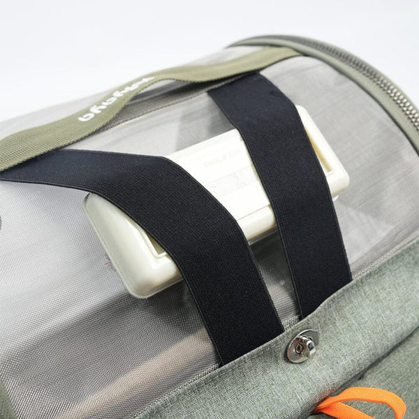 Ibiyaya Trackpack For Birds | Medium-Pet Carrier-Ibiyaya- Silver Circle Pets