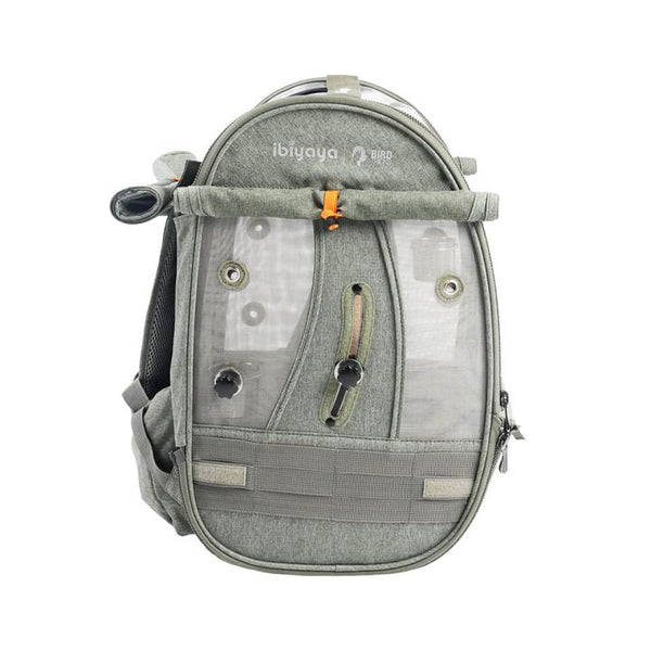 Ibiyaya Trackpack For Birds | Medium-Pet Carrier-Ibiyaya- Silver Circle Pets
