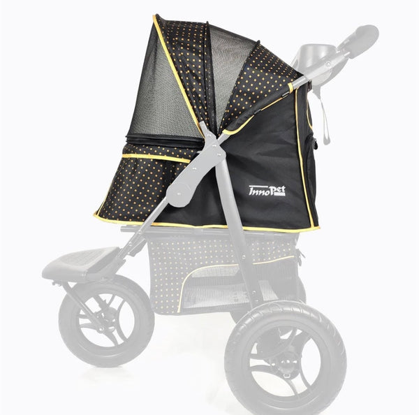InnoPet Adventure Replacement Fabric-Pet Stroller Replacement Part-Innopet- Silver Circle Pets