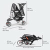 InnoPet All Terrain Dog Pram-Pet Strollers-Innopet- Silver Circle Pets