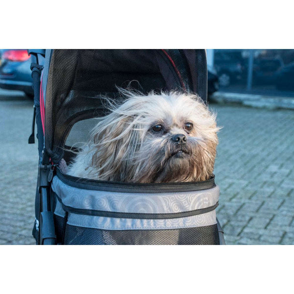 InnoPet Avenue Pet Pram Including Free Rain Cover-Pet Strollers-Innopet- Silver Circle Pets