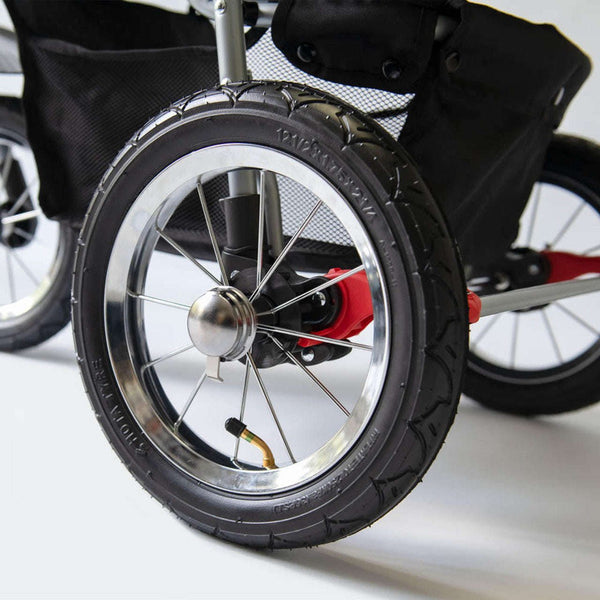 Innopet Buggy Comfort AIR ECO Replacement Rear Wheel-Pet Stroller Replacement Part-Innopet- Silver Circle Pets