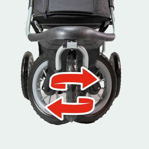 InnoPet Buggy Comfort EFA ECO Dog Pram V2.0 + Free Organiser-Pet Strollers-Innopet- Silver Circle Pets