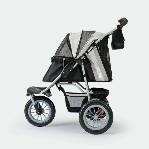 InnoPet Buggy Comfort EFA ECO Dog Pram V2.0 + Free Organiser-Pet Strollers-Innopet- Silver Circle Pets
