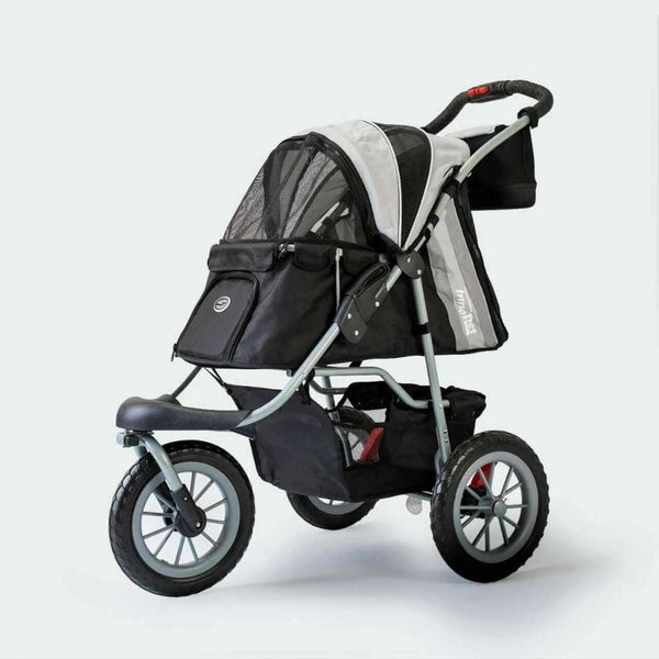 Innopet Buggy Comfort EFA ECO Front Wheel Incl. Holder-Pet Stroller Replacement Part-Innopet- Silver Circle Pets