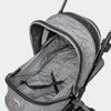 InnoPet City Buggy Dog Pram | U.K. Exclusive Stroller-Pet Strollers-Innopet- Silver Circle Pets