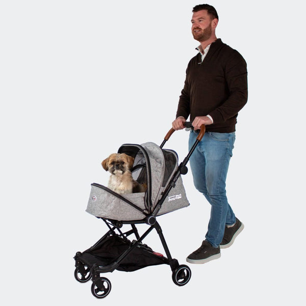 InnoPet City Buggy Dog Pram | U.K. Exclusive Stroller-Pet Strollers-Innopet- Silver Circle Pets