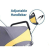 InnoPet Hercules 2.0 Replacement Handle-Pet Stroller Replacement Part-Innopet- Silver Circle Pets