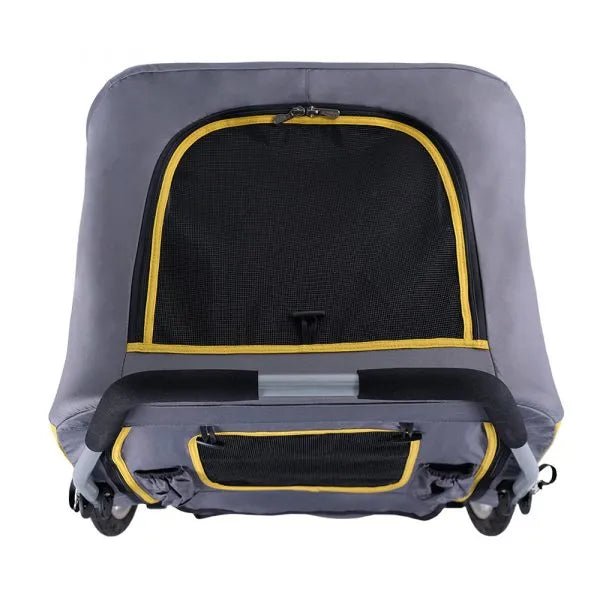 Innopet Hercules 2.0 XL Dog Stroller & Trailer with Free Rain Cover-Pet Strollers-Innopet- Silver Circle Pets