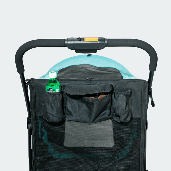 InnoPet Mamut XL Dog Pram with Free Rain Cover + Organiser-Pet Strollers-Innopet- Silver Circle Pets