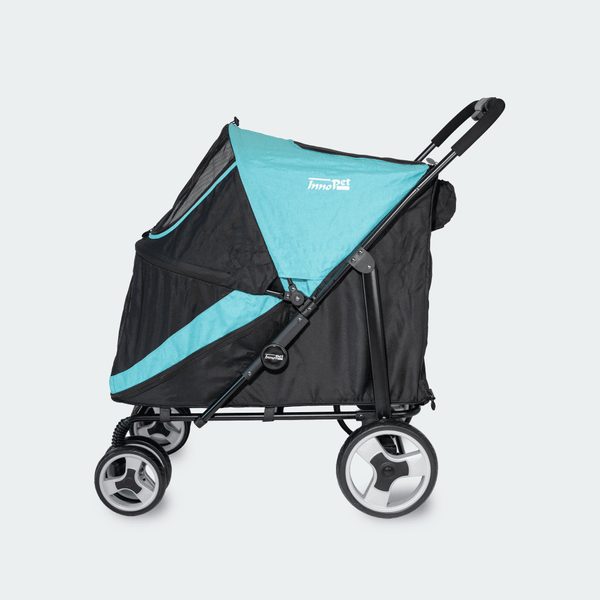 InnoPet Mamut XL Dog Pram with Free Rain Cover + Organiser-Pet Strollers-Innopet- Silver Circle Pets