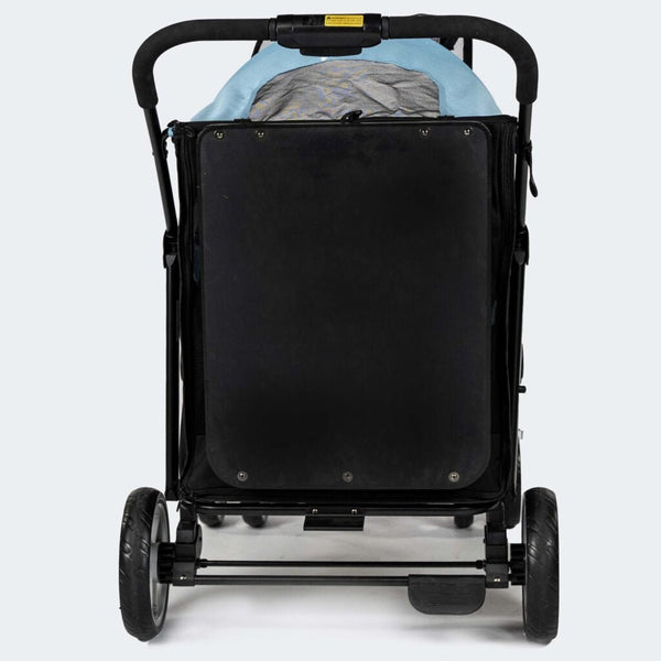 InnoPet Mamut XL Dog Pram with Free Rain Cover + Organiser-Pet Strollers-Innopet- Silver Circle Pets