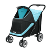 InnoPet Mamut XL Dog Pram with Free Rain Cover + Organiser-Pet Strollers-Innopet- Silver Circle Pets