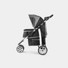 InnoPet Monaco Dog Pram With Free Rain Cover-Dog Stroller-InnoPet- Silver Circle Pets