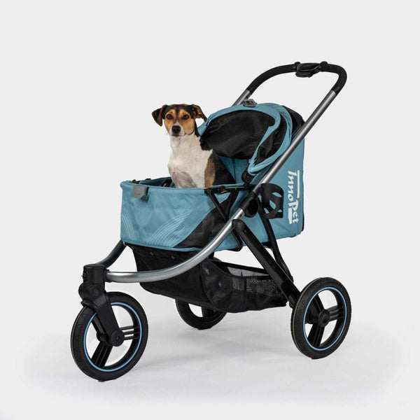 InnoPet Premium Comfort Dog Stroller | Formerly Ibiyaya ‘The Beast’-Pet Strollers-Innopet- Silver Circle Pets