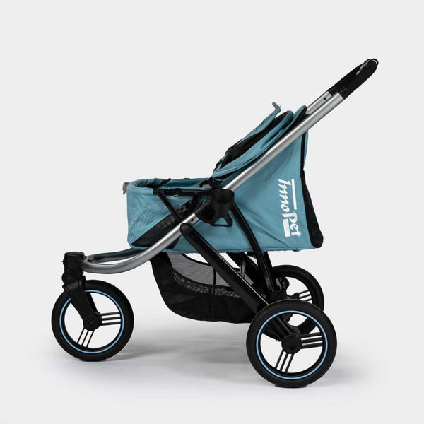 InnoPet Premium Comfort Dog Stroller | Formerly Ibiyaya ‘The Beast’-Pet Strollers-Innopet- Silver Circle Pets