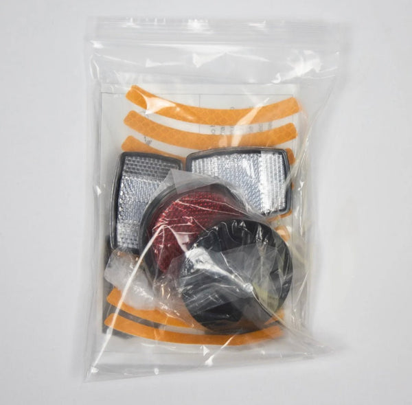 InnoPet Sporty Deluxe Reflector Set-Pet Stroller Replacement Part-Innopet- Silver Circle Pets