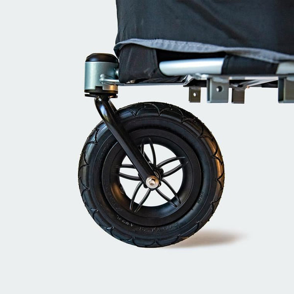InnoPet Sporty EVR Dog Stroller & Bike Trailer | Free Rain Cover + Tow Bar-Pet Strollers-Innopet- Silver Circle Pets
