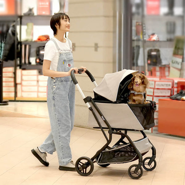 Ibiyaya InstaCollapse Detachable Dog Stroller and Pet Car Seat Carrier Combo